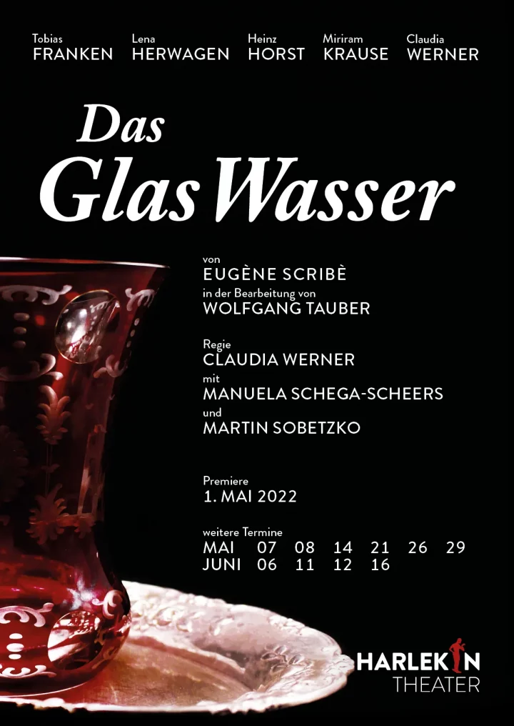 Plakat Das Glas Wasser, 2022
